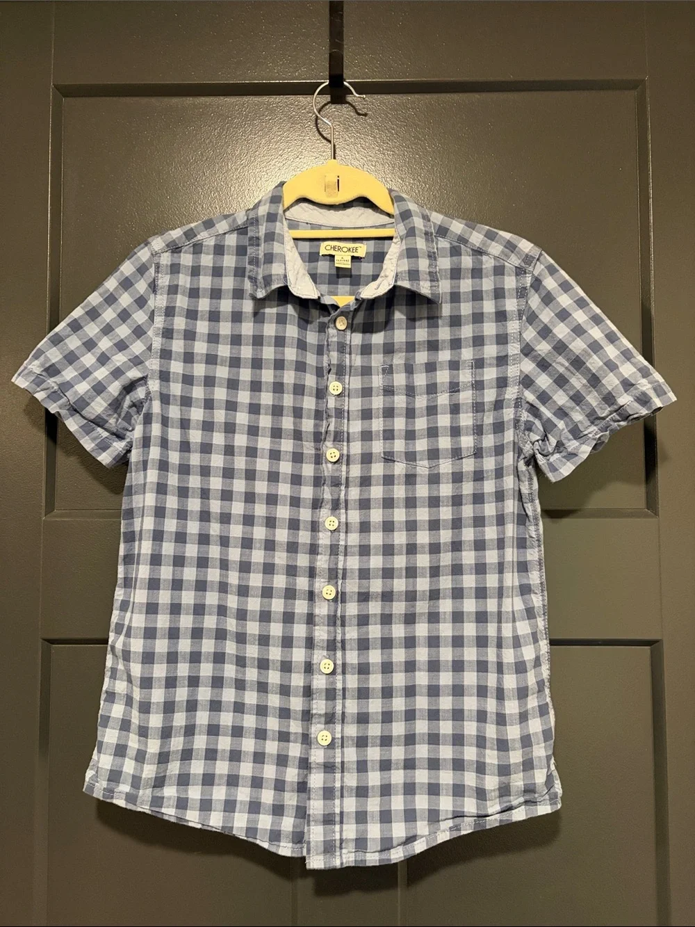 Boys Cherokee Button Down Shirt